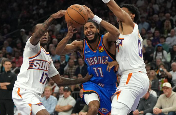 Thunder Dominasi Suns 136-109, Williams 28 Poin